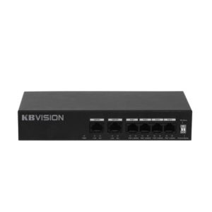 Switch Kbvision PoE 4 port KX-ASW04-P2 (Hỗ trợ 2 cổng mạng uplink)