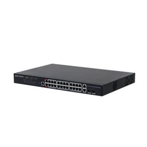 Switch KBVision PoE 24 port KX-CSW24-PFG-230 (hỗ trợ 2 cổng quang) All-Gigabit Layer 2+ managed.